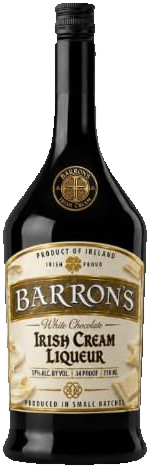 Barron's White Chocolate Irish Cream Liqueur